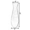 Uniquewise 28" Classic Bamboo Floor Vase Handmade, For Dining, Living Room, Entryway, Glossy Green QI003242.M.GN - alternate 5